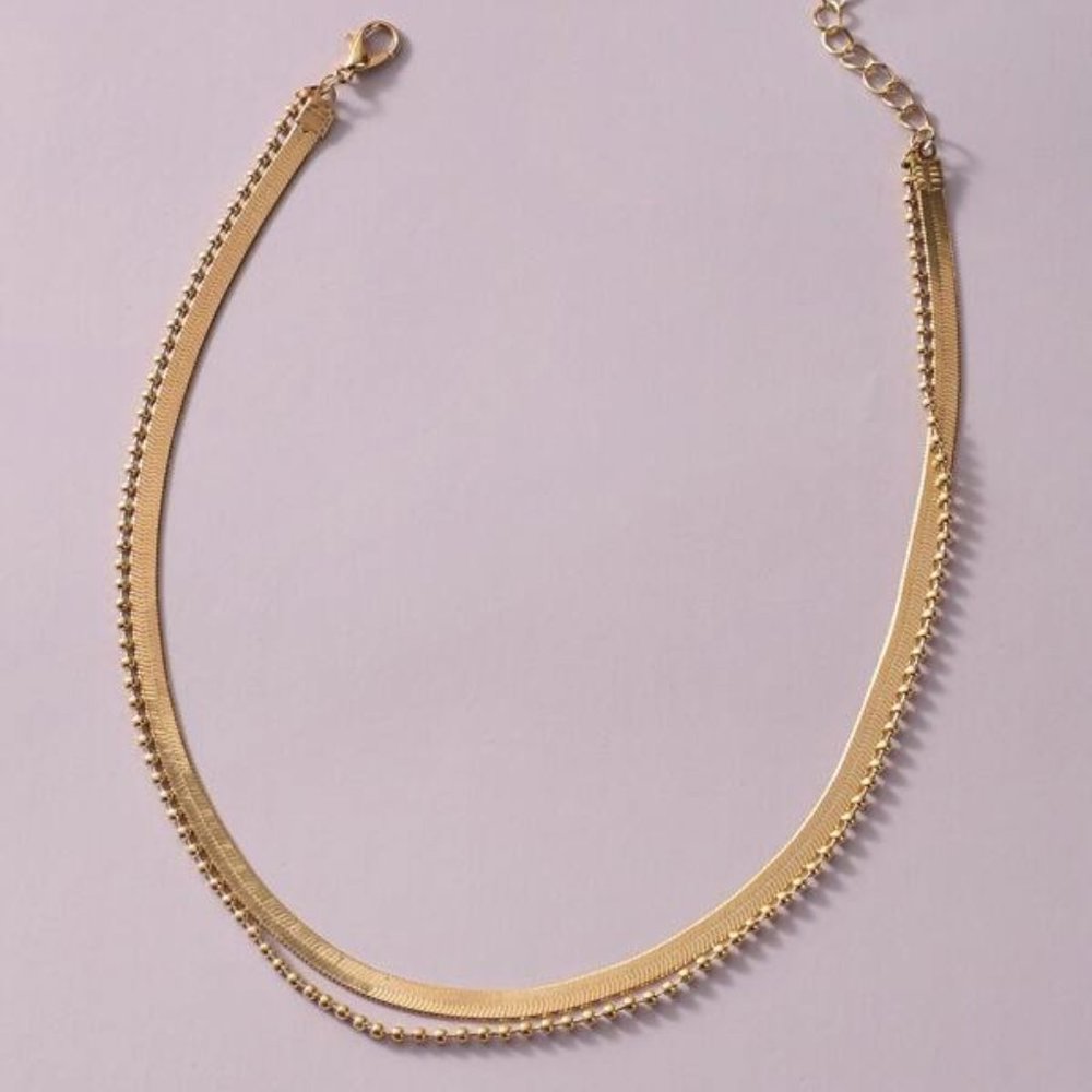 Layered Gold Necklace